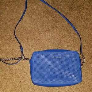 Blue Michael Kors bag